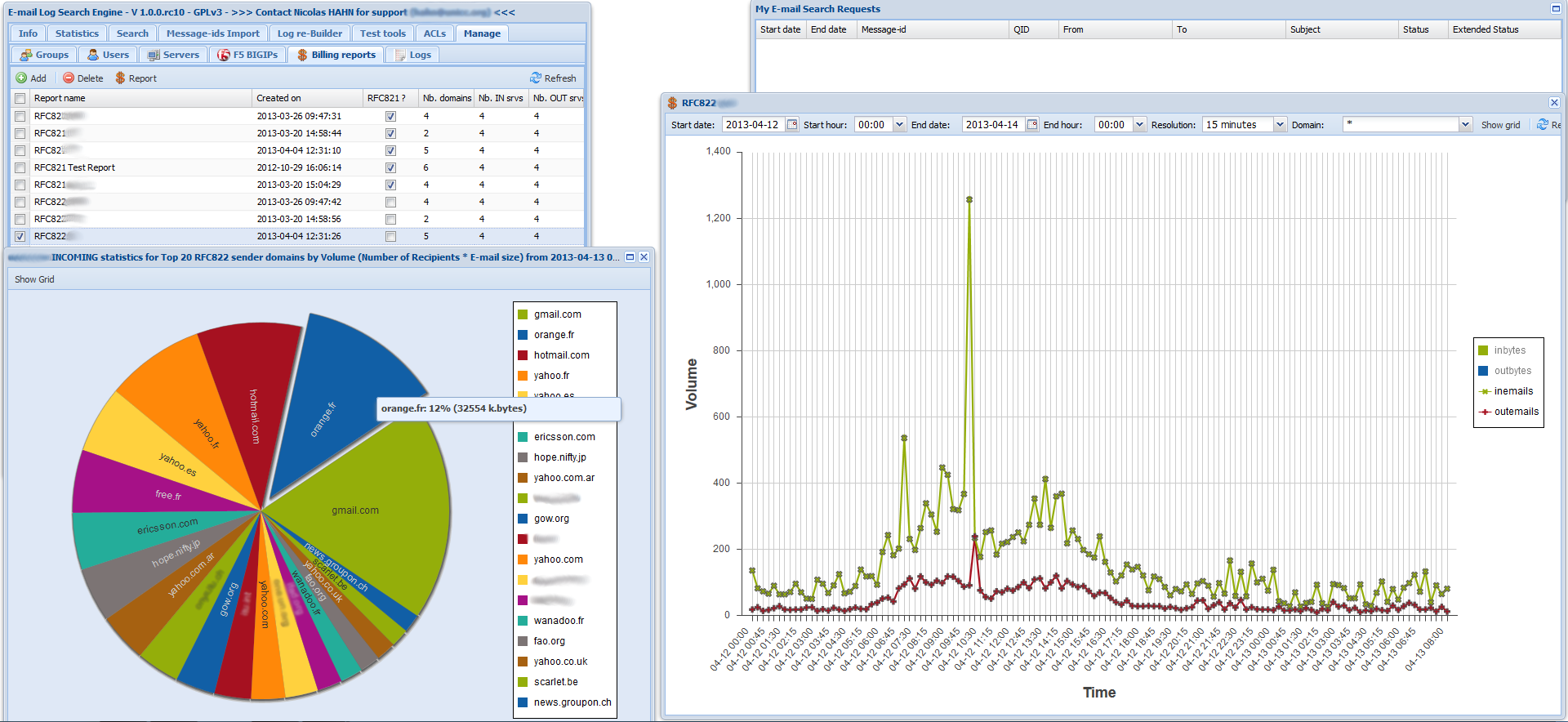 Download web tool or web app X-Itools: Email/Web Log Search Engine