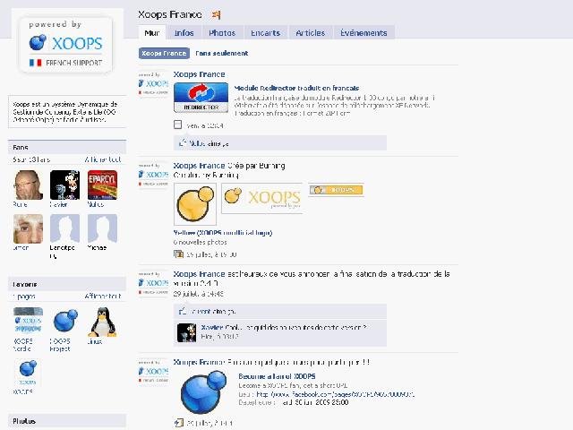 Download web tool or web app Xoops France Network