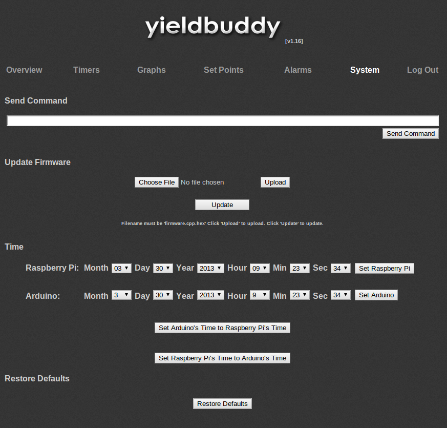 Download web tool or web app yieldbuddy