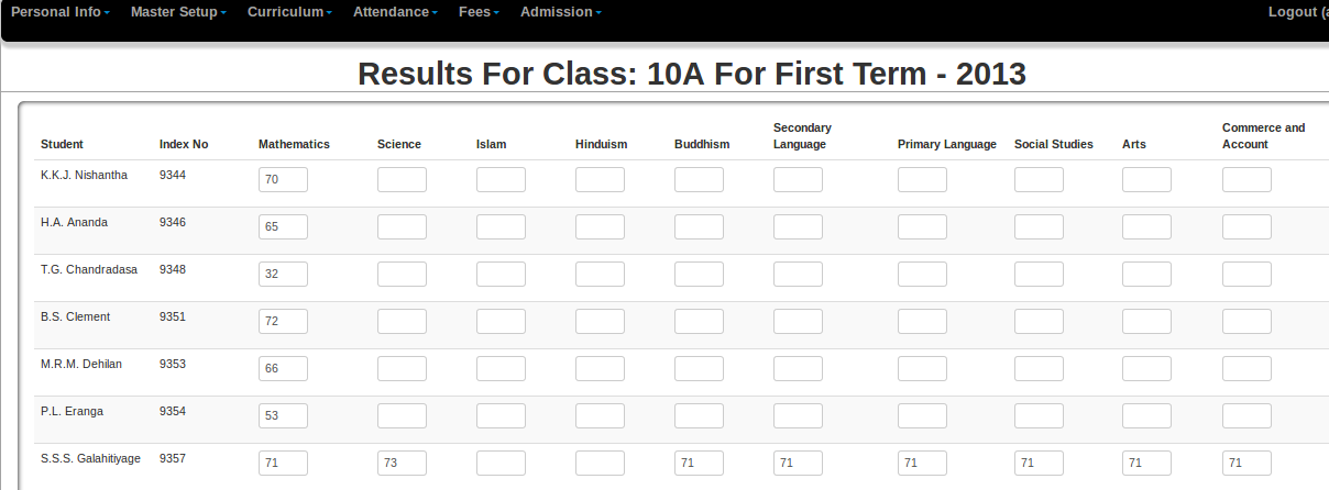 Download web tool or web app Zeena School Management