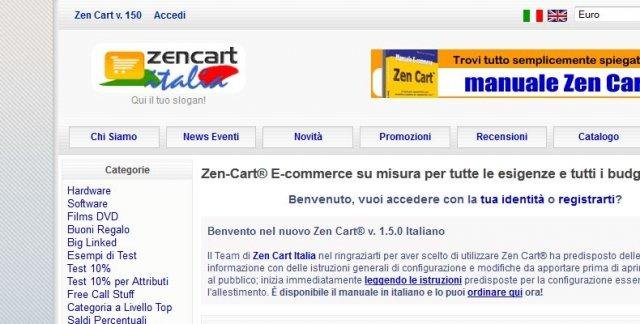 Download web tool or web app zencart-italia