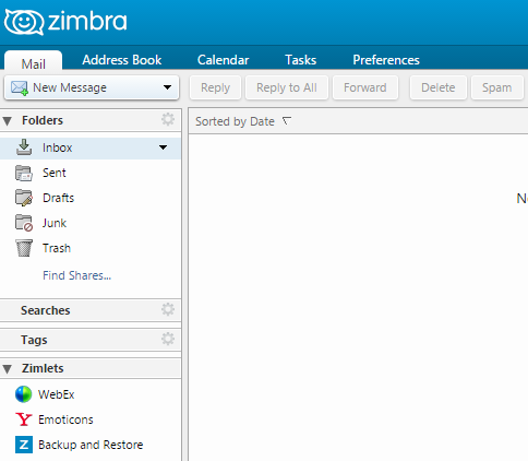 Download web tool or web app Zimbra Backup and Restore