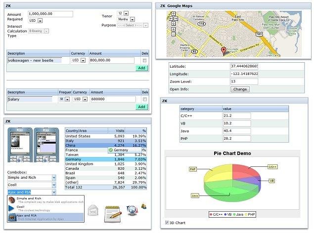 Download web tool or web app ZK - Simply Ajax and Mobile