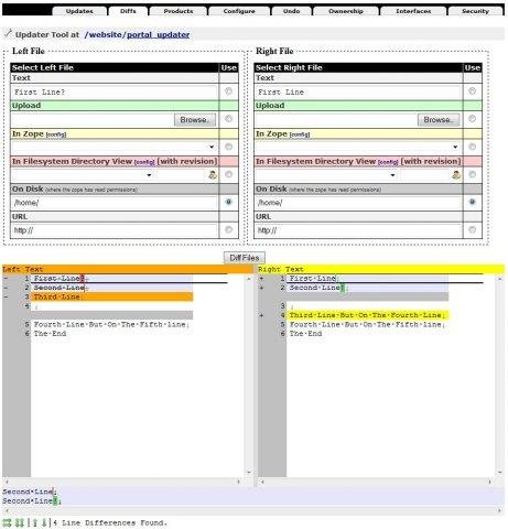 Download web tool or web app Zope Updater Tool