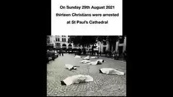 Free download 13 Christians arrested at St Pauls Cathedral, Sunday 29/08/2021, whilst calling for divestment video and edit with RedcoolMedia movie maker MovieStudio video editor online and AudioStudio audio editor onlin