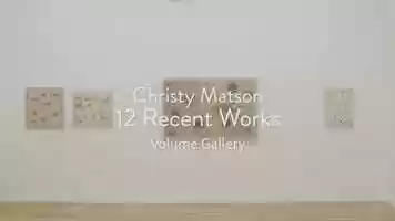 Free download Christy Matson - 12 Recent Works video and edit with RedcoolMedia movie maker MovieStudio video editor online and AudioStudio audio editor onlin