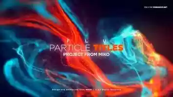 Free download FLU - Particles Titles | After Effects Template video and edit with RedcoolMedia movie maker MovieStudio video editor online and AudioStudio audio editor onlin