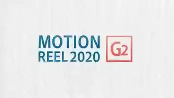 Free download G2 | MOTION REEL 2020 video and edit with RedcoolMedia movie maker MovieStudio video editor online and AudioStudio audio editor onlin