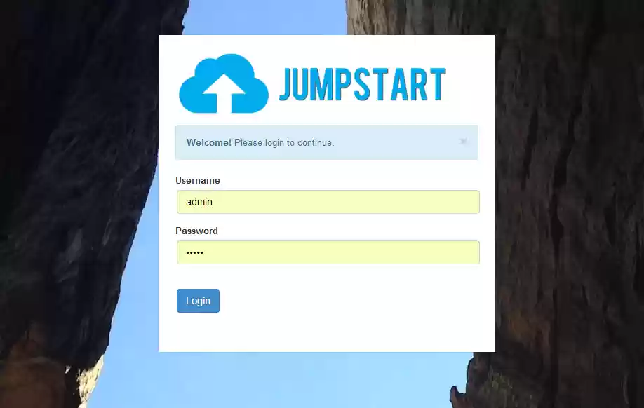 Download web tool or web app Jumpstart CMS