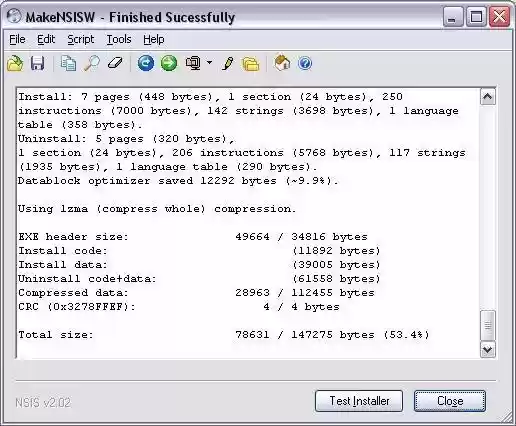 Download web tool or web app NSIS: Nullsoft Scriptable Install System Download web tool or web app NSIS: Nullsoft Scriptable Install System