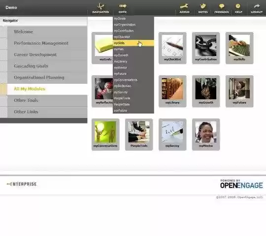 Download web tool or web app OpenEngage