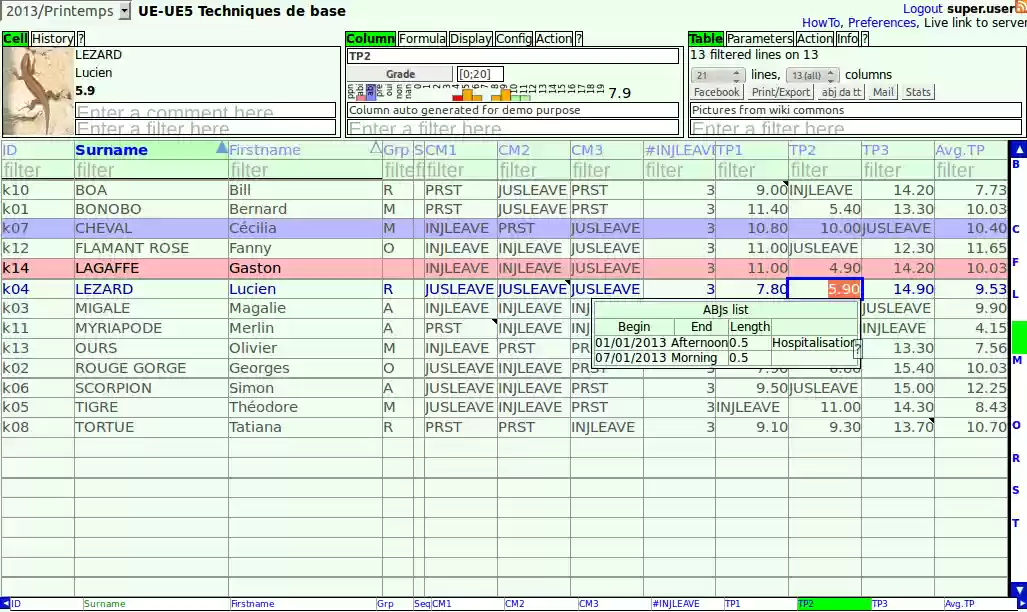 Download web tool or web app TOMUSS Download web tool or web app TOMUSS