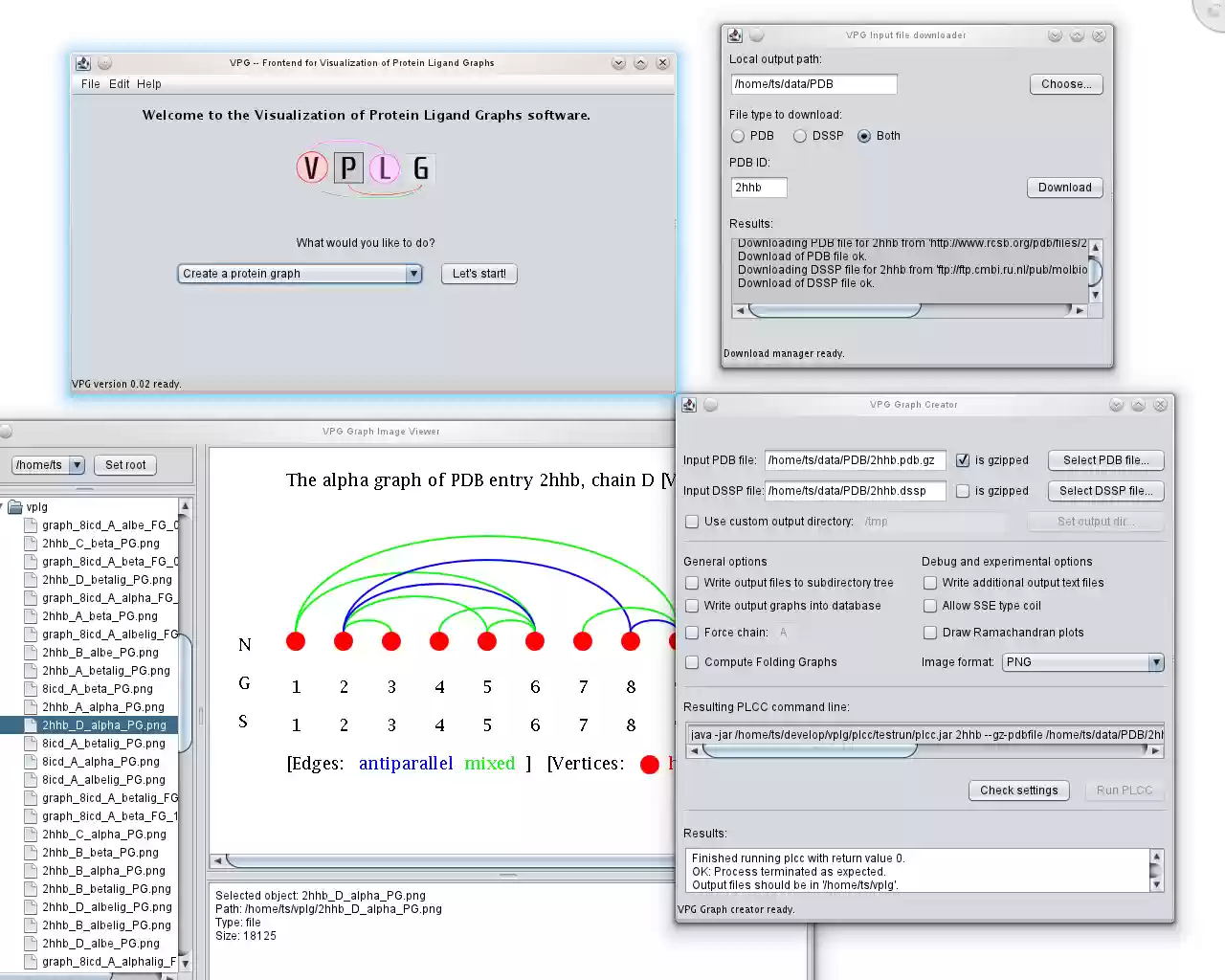 Download web tool or web app Visualization of Protein-Ligand Graphs